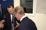 Mark Chaplain and HRH Duke of Edinburgh